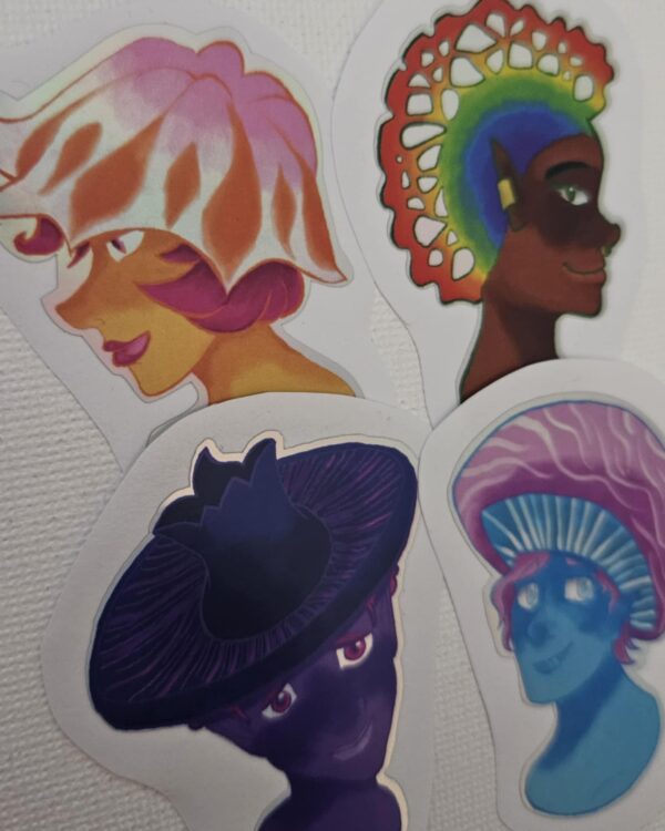 Small Sticker - What Queer Fungi!