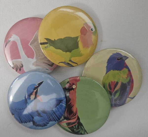 Button Badge - Bird Series