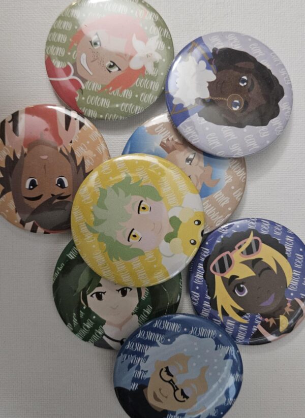 Button Badge - Tea Series